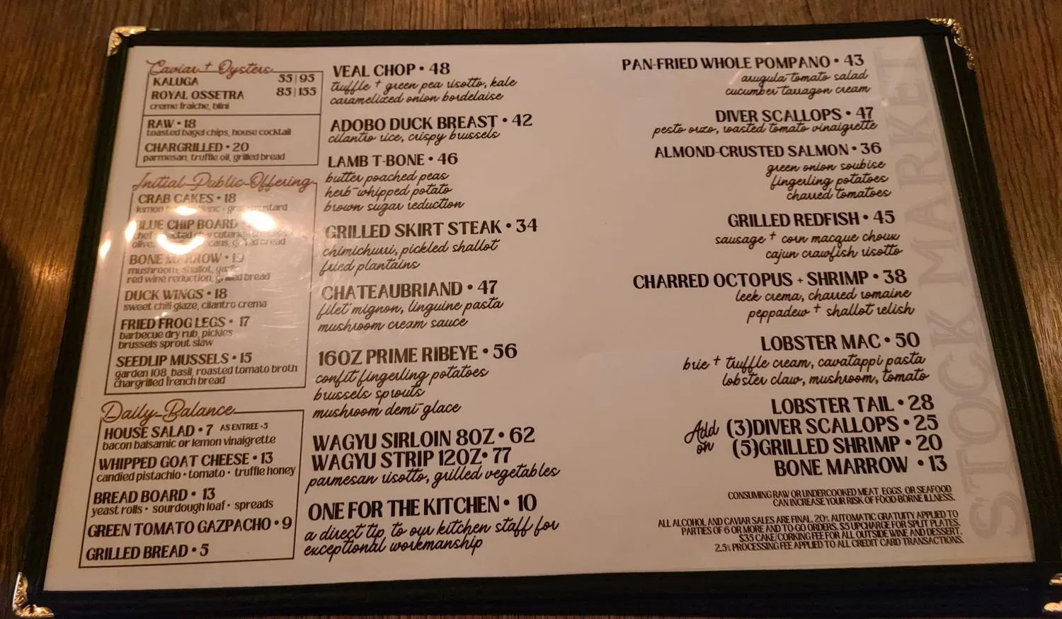 Menu 6