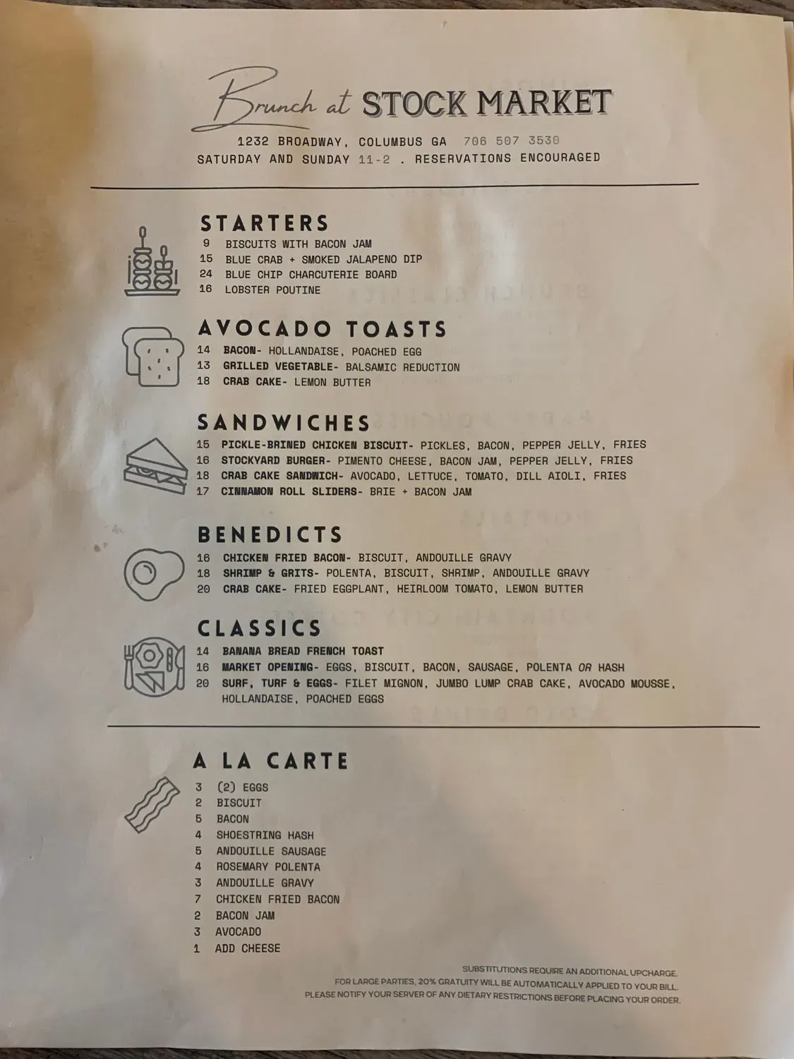 Menu 6