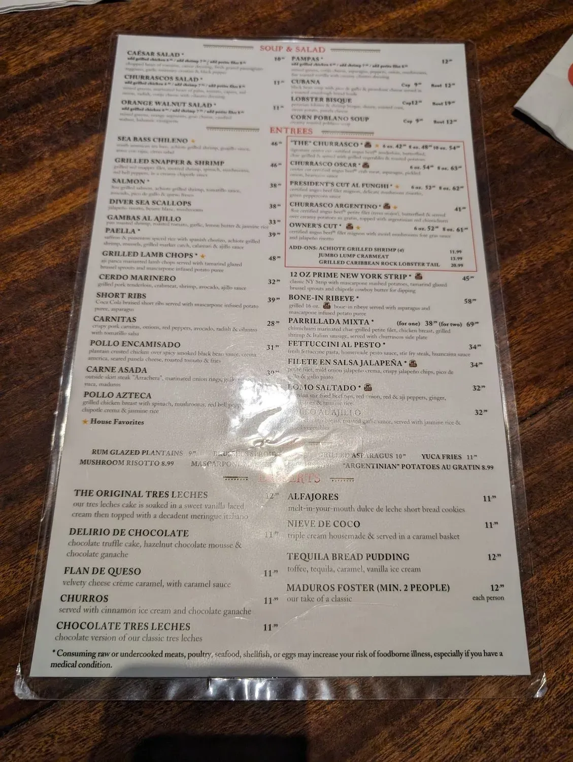 Menu 4