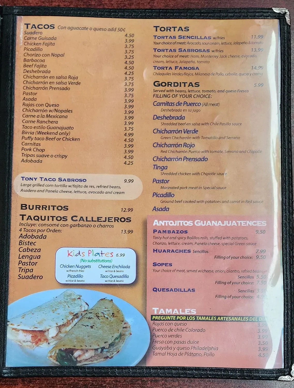 Menu 6