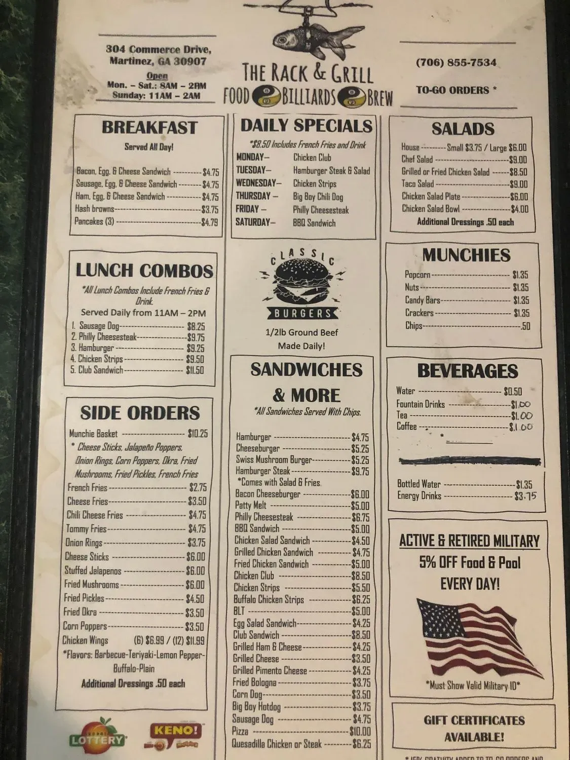 Menu 4