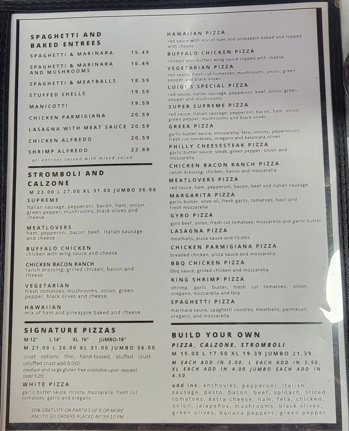 Menu 6