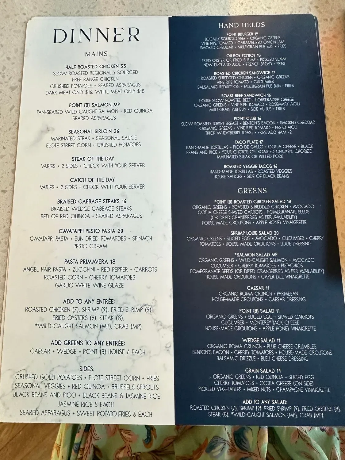 Menu 3