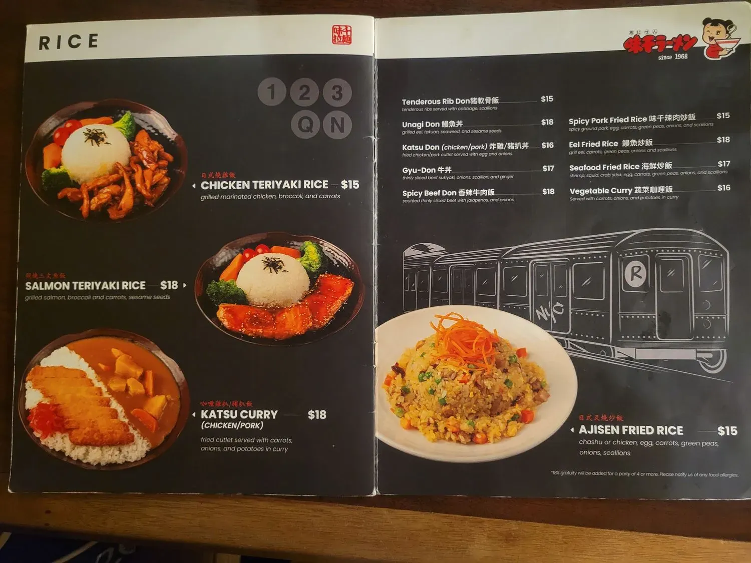 Menu 3