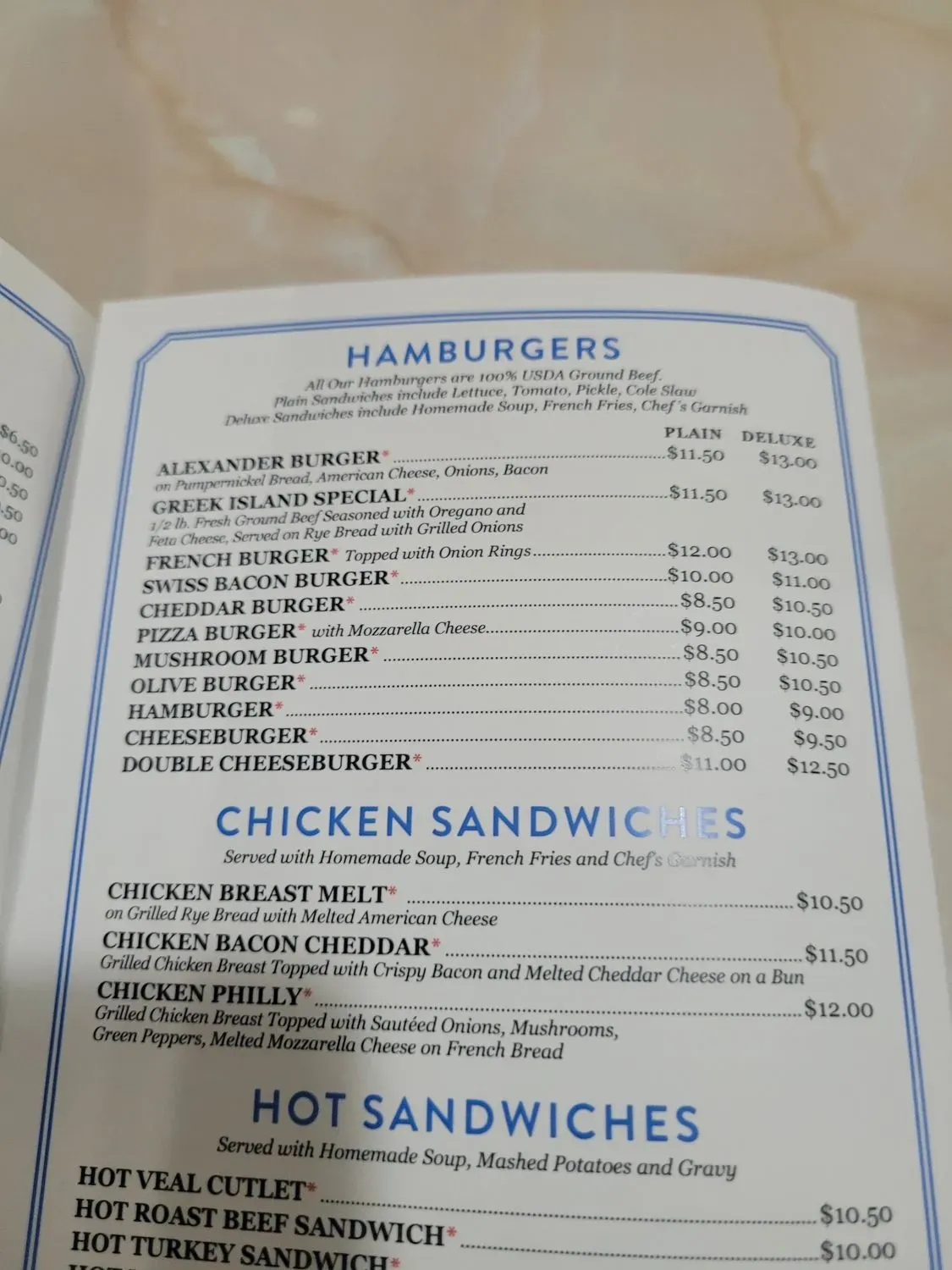 Menu 4