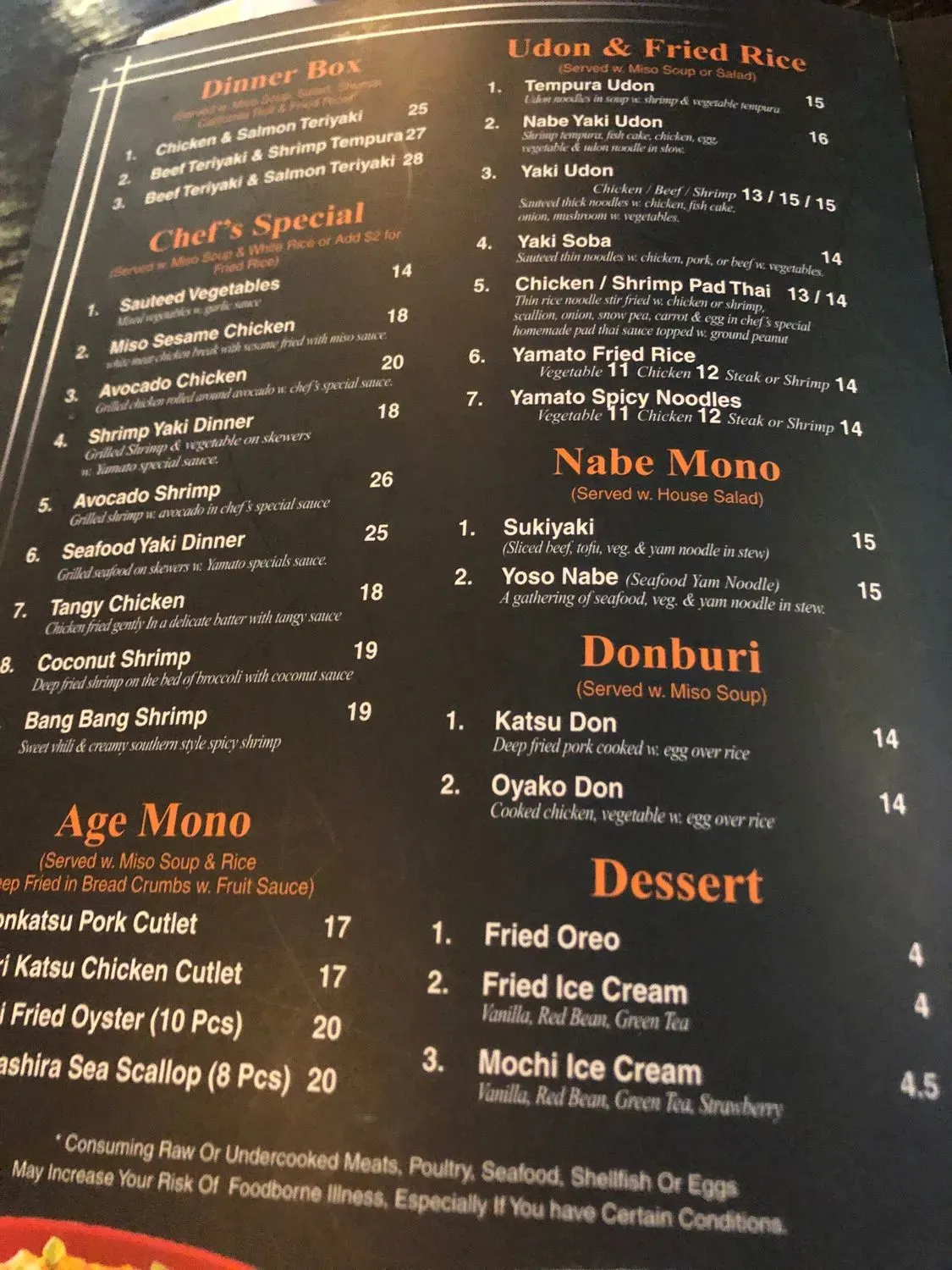 Menu 3