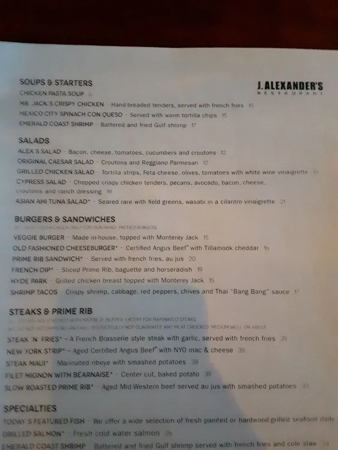 Menu 3