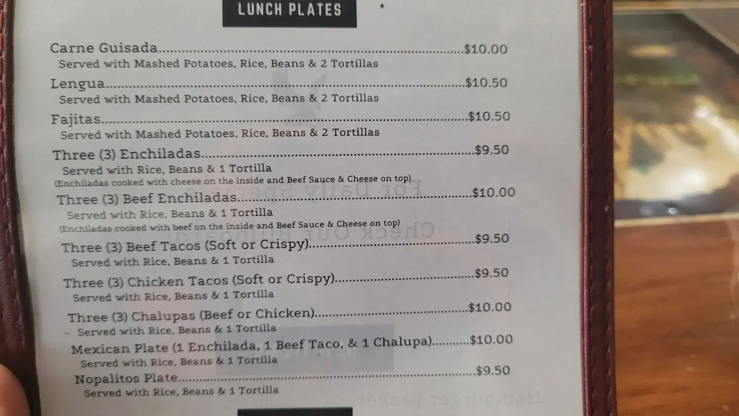 Menu 6