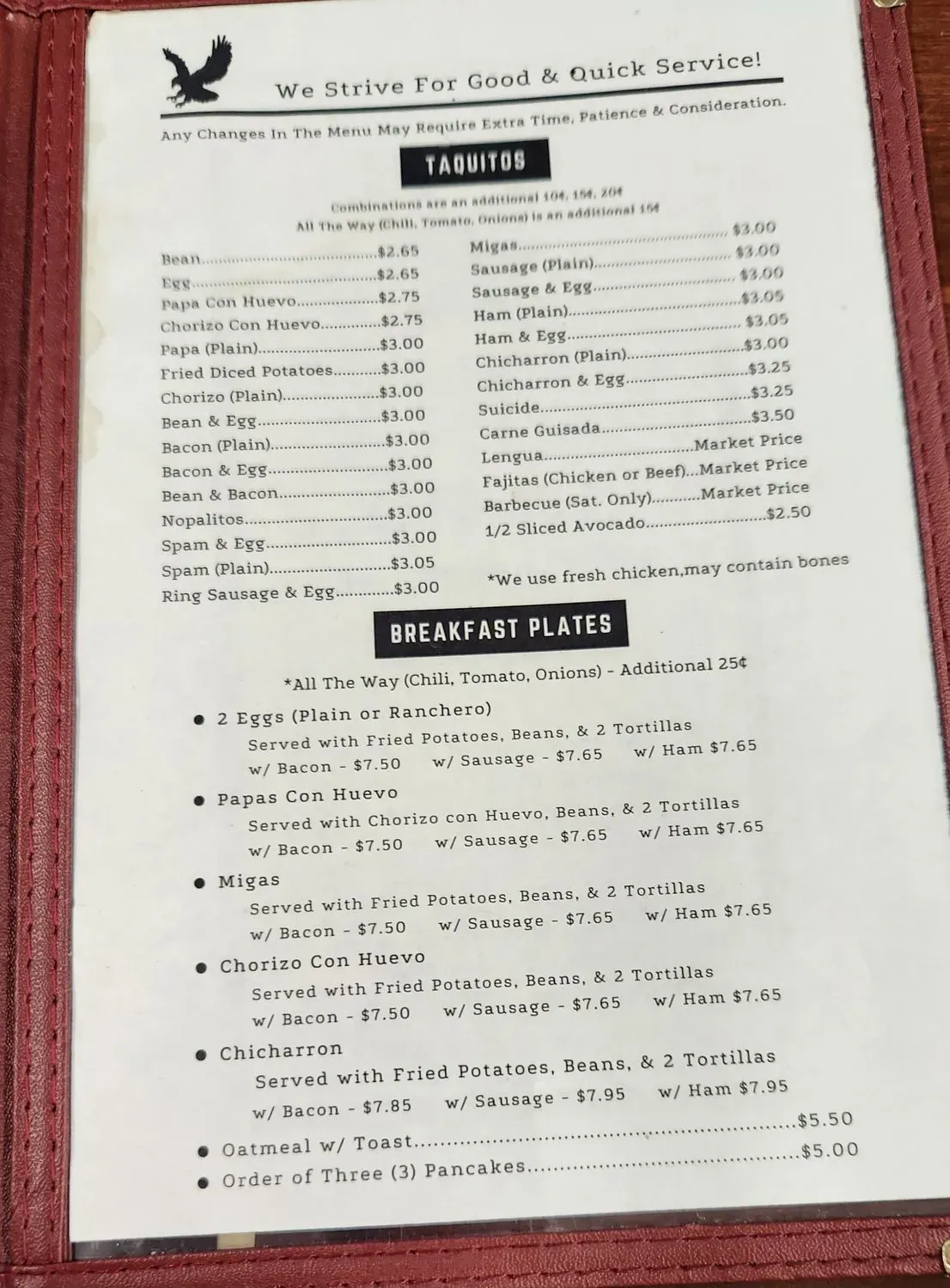 Menu 4