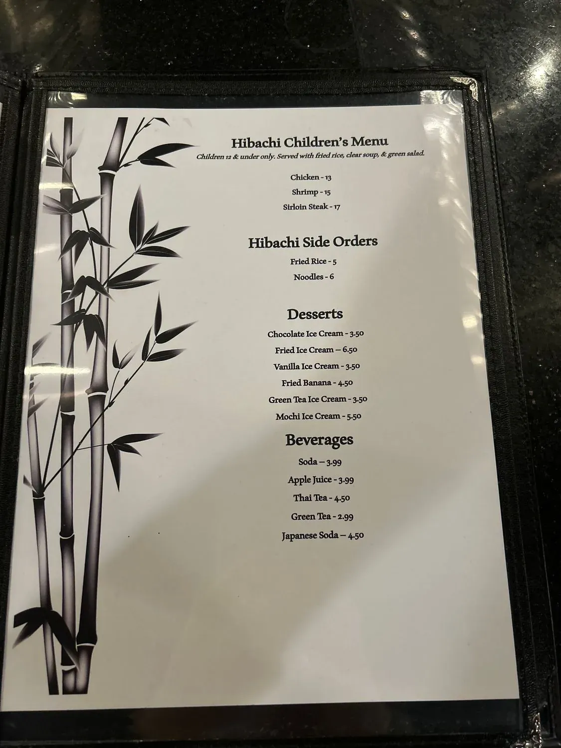 Menu 6