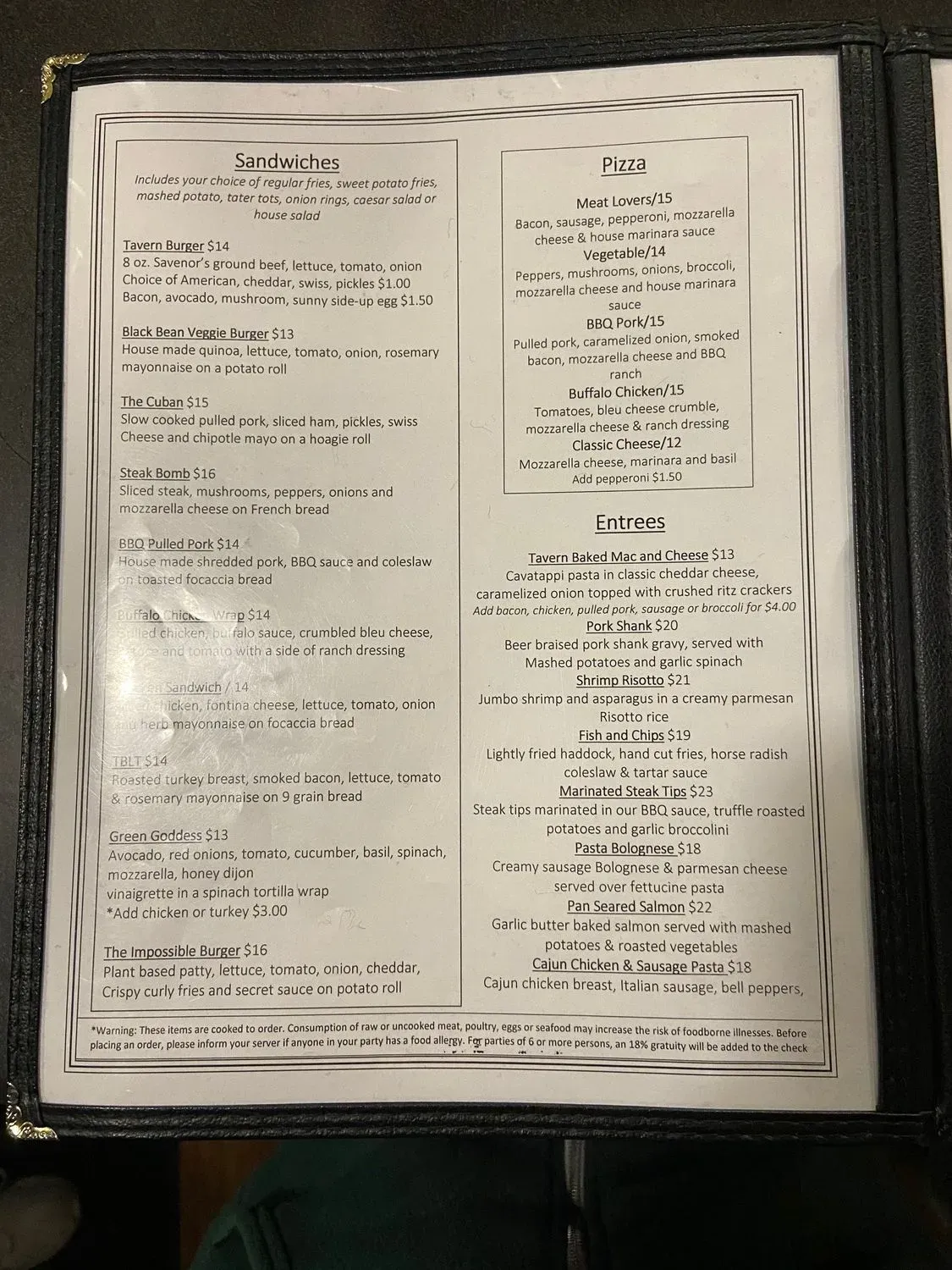 Menu 6