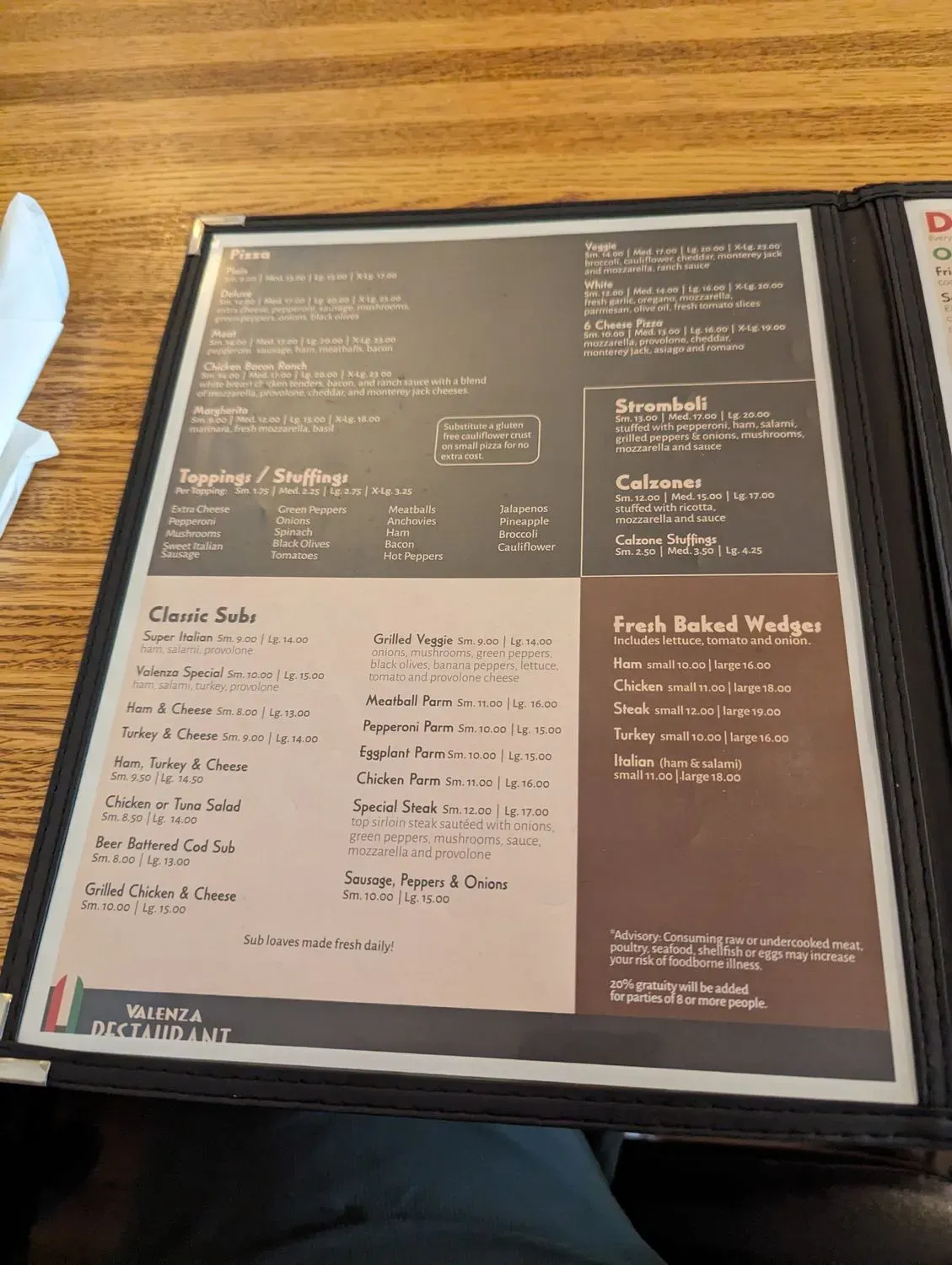 Menu 3