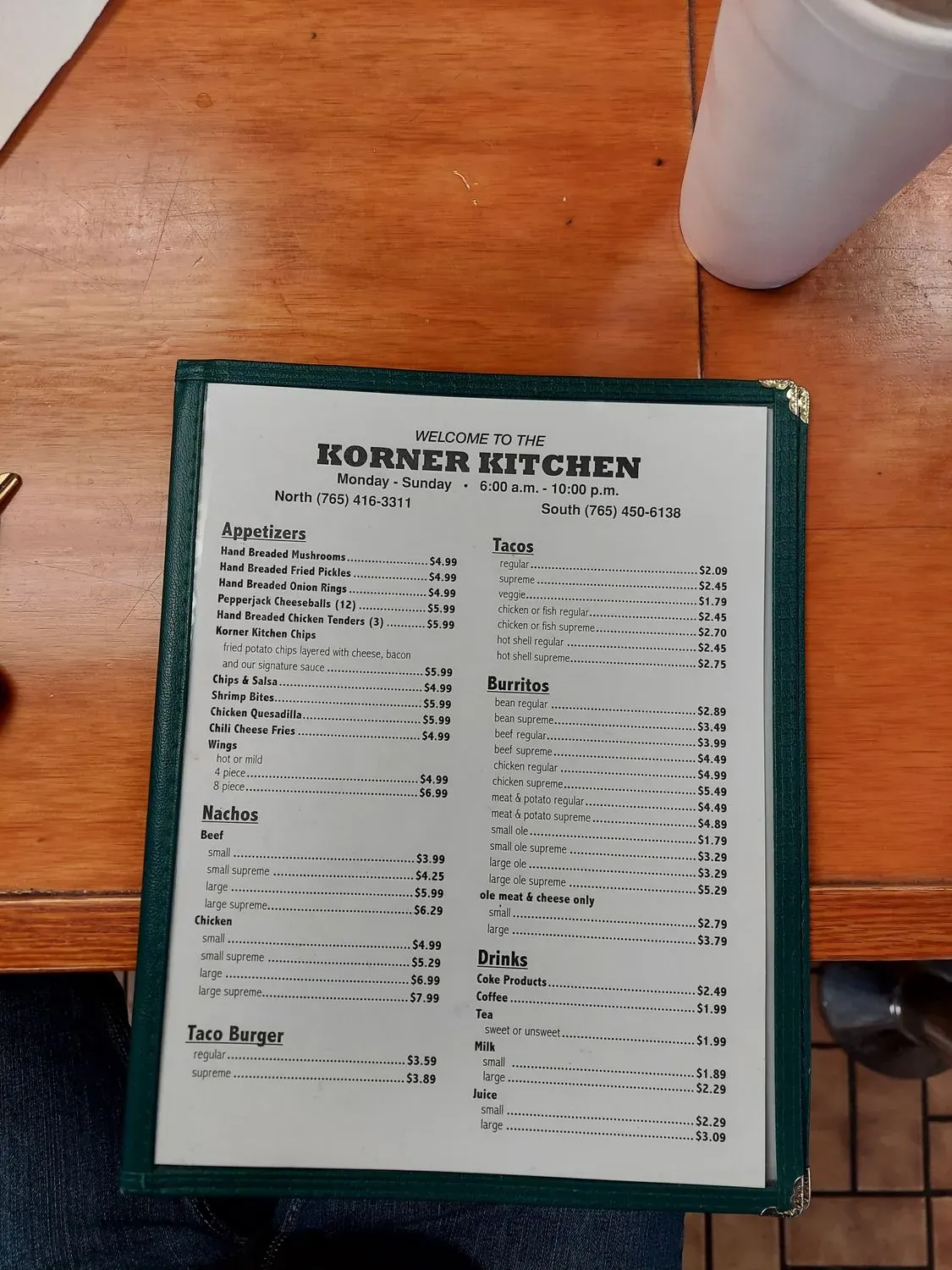 Menu 4