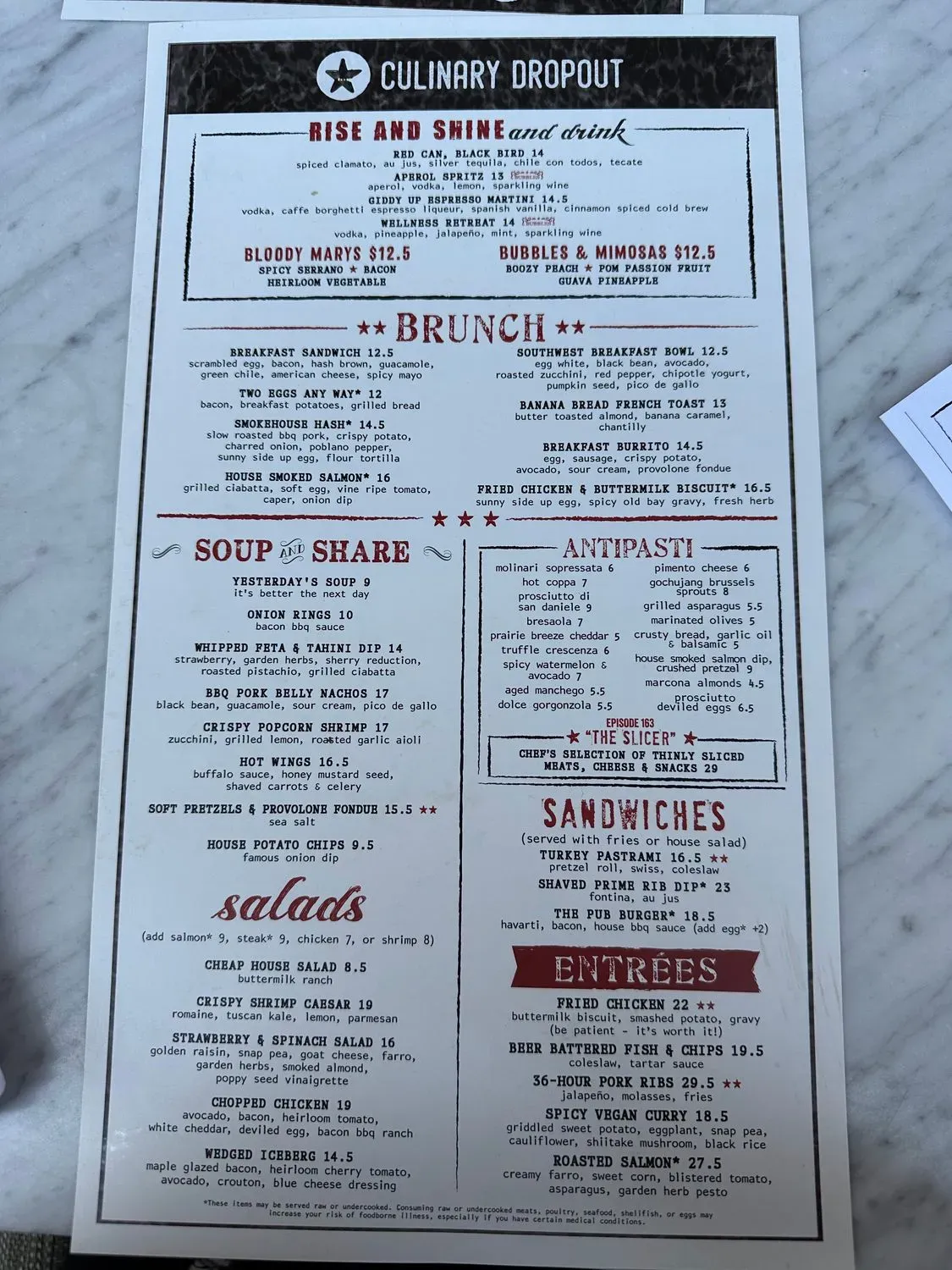 Menu 4