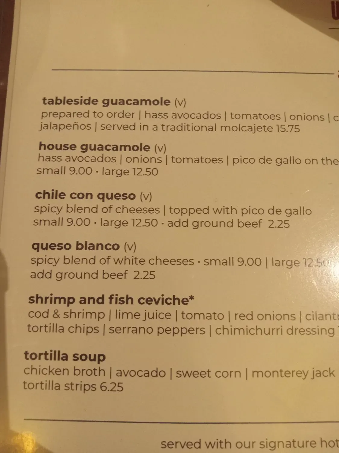 Menu 4