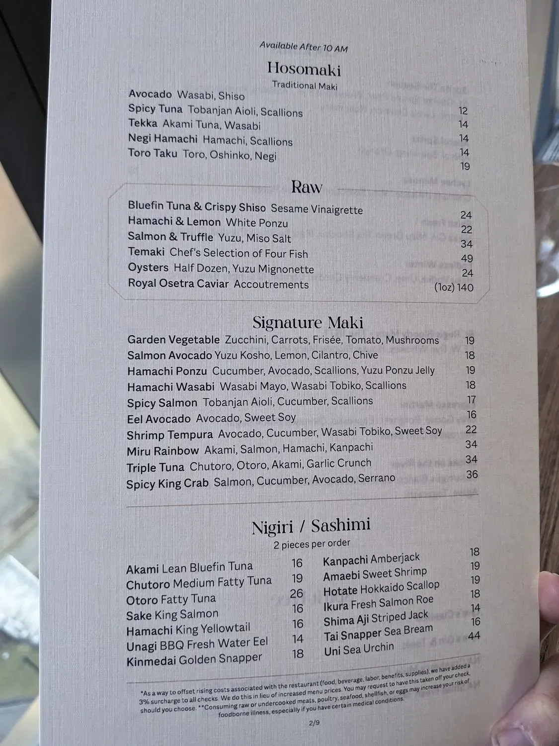 Menu 4