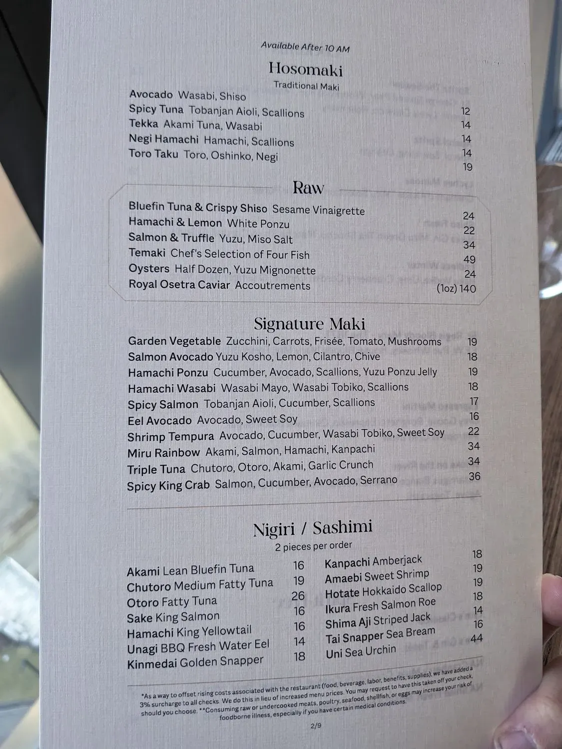 Menu 3