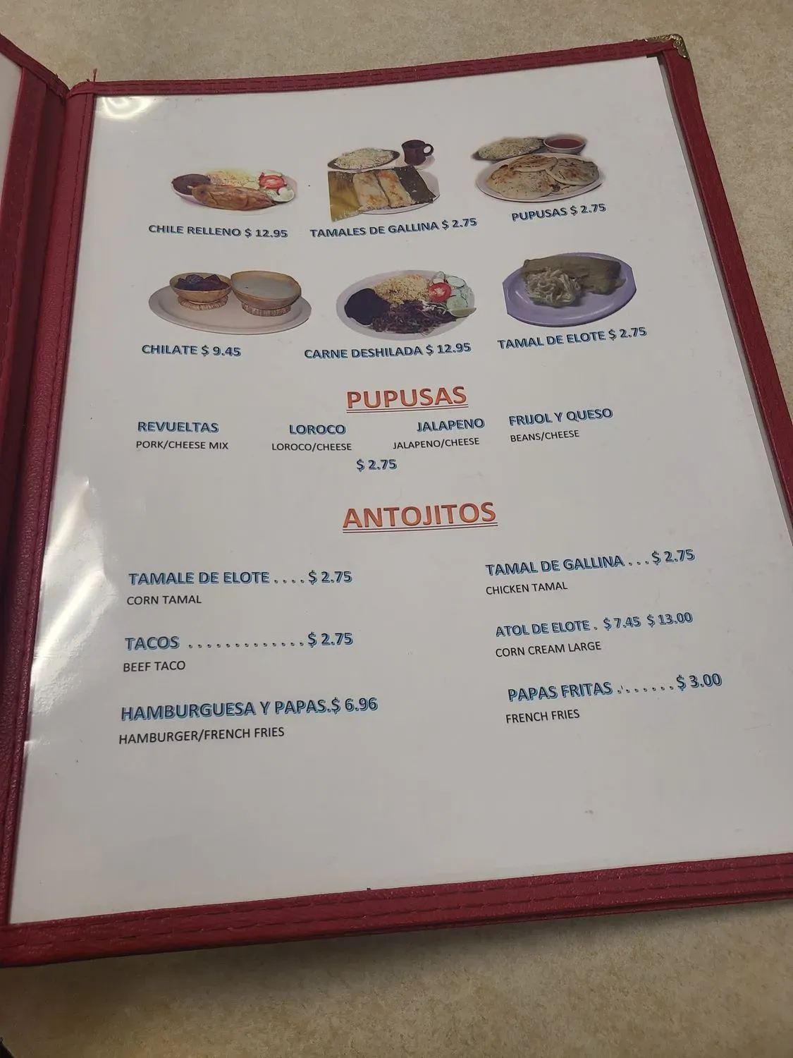 Menu 3