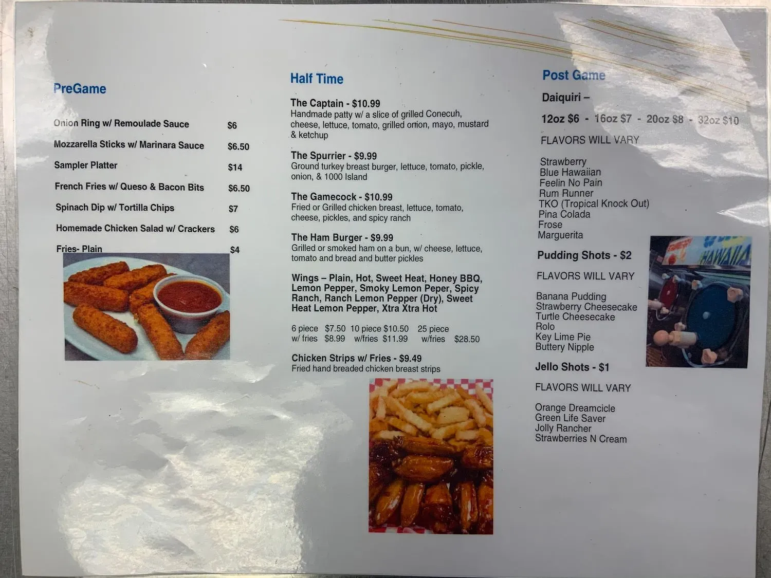 Menu 4