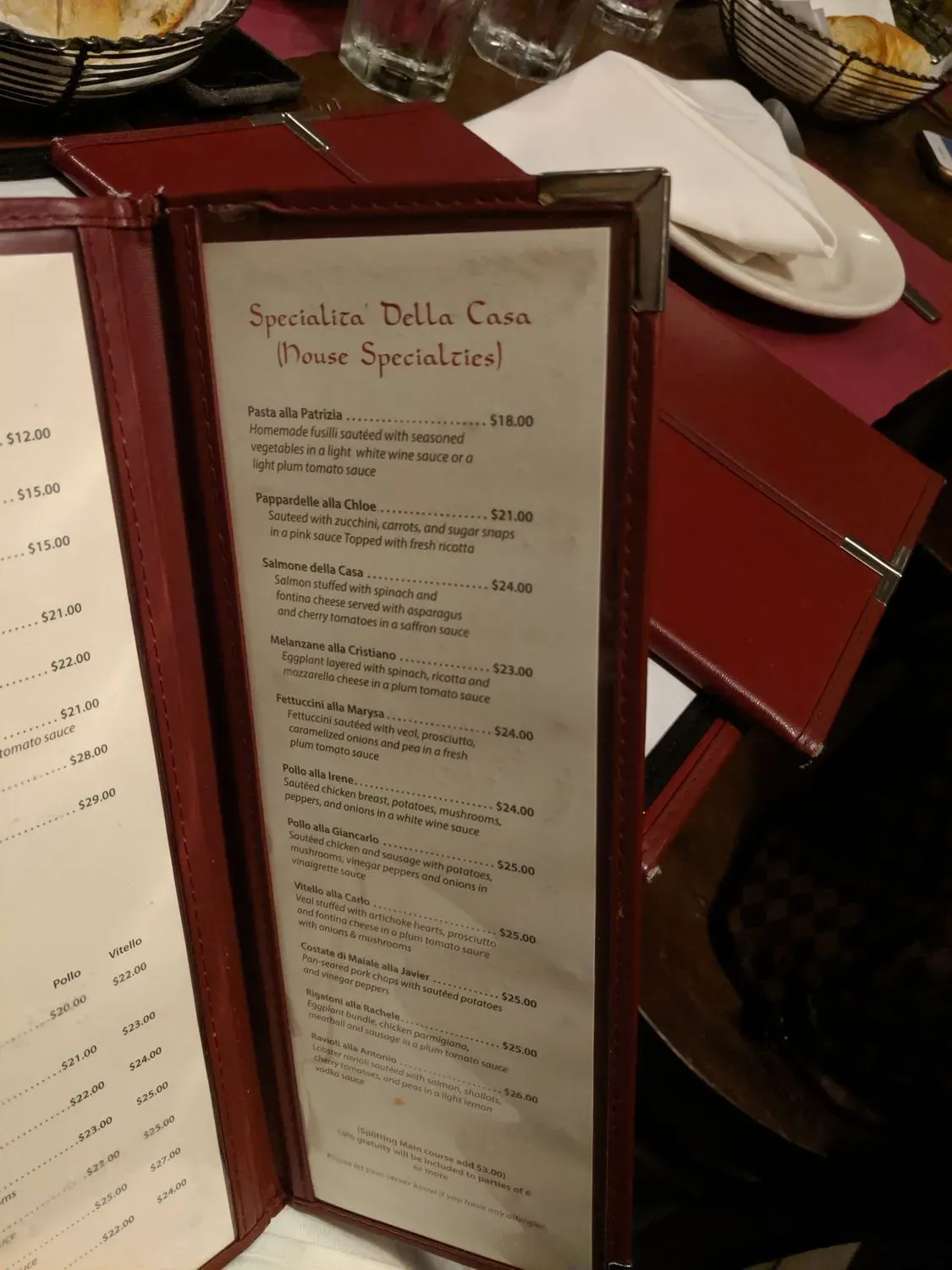 Menu 6