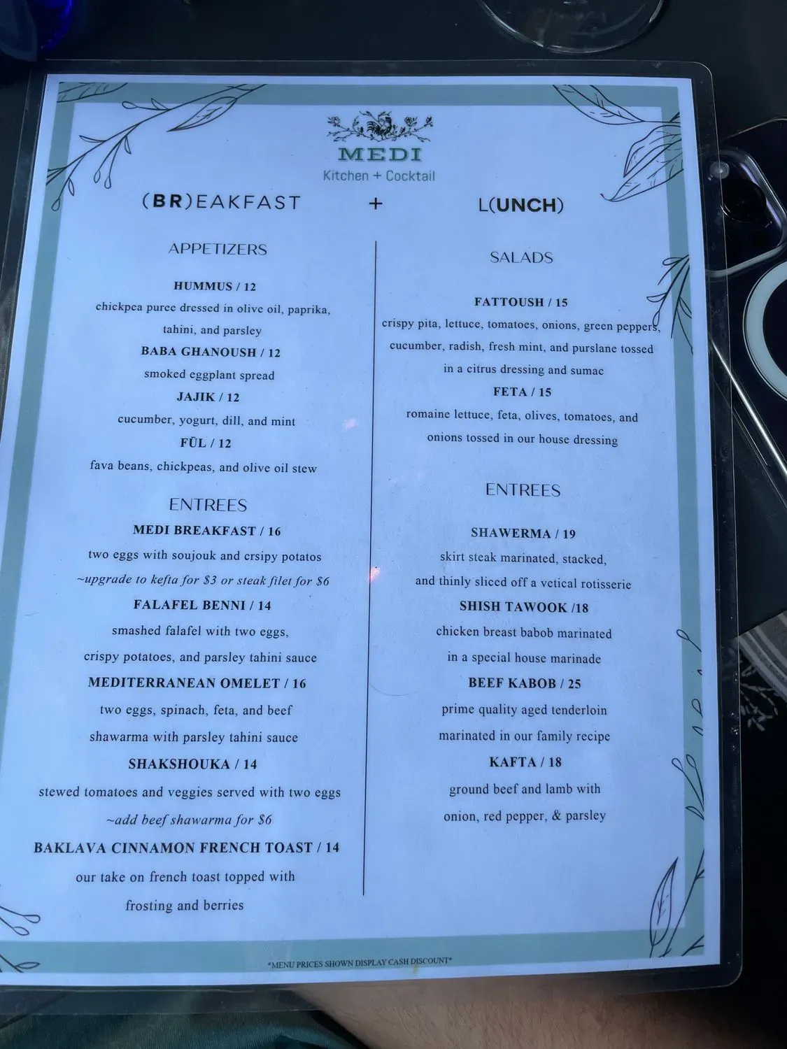 Menu 6