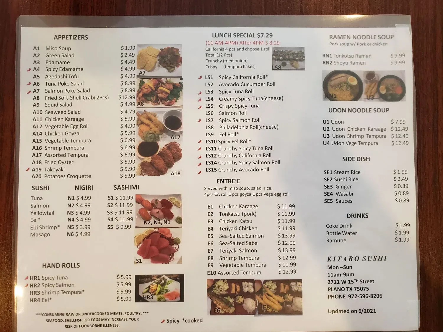 Menu 4