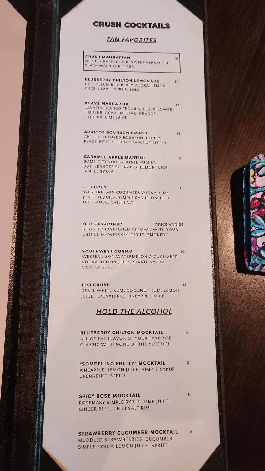 Menu 4