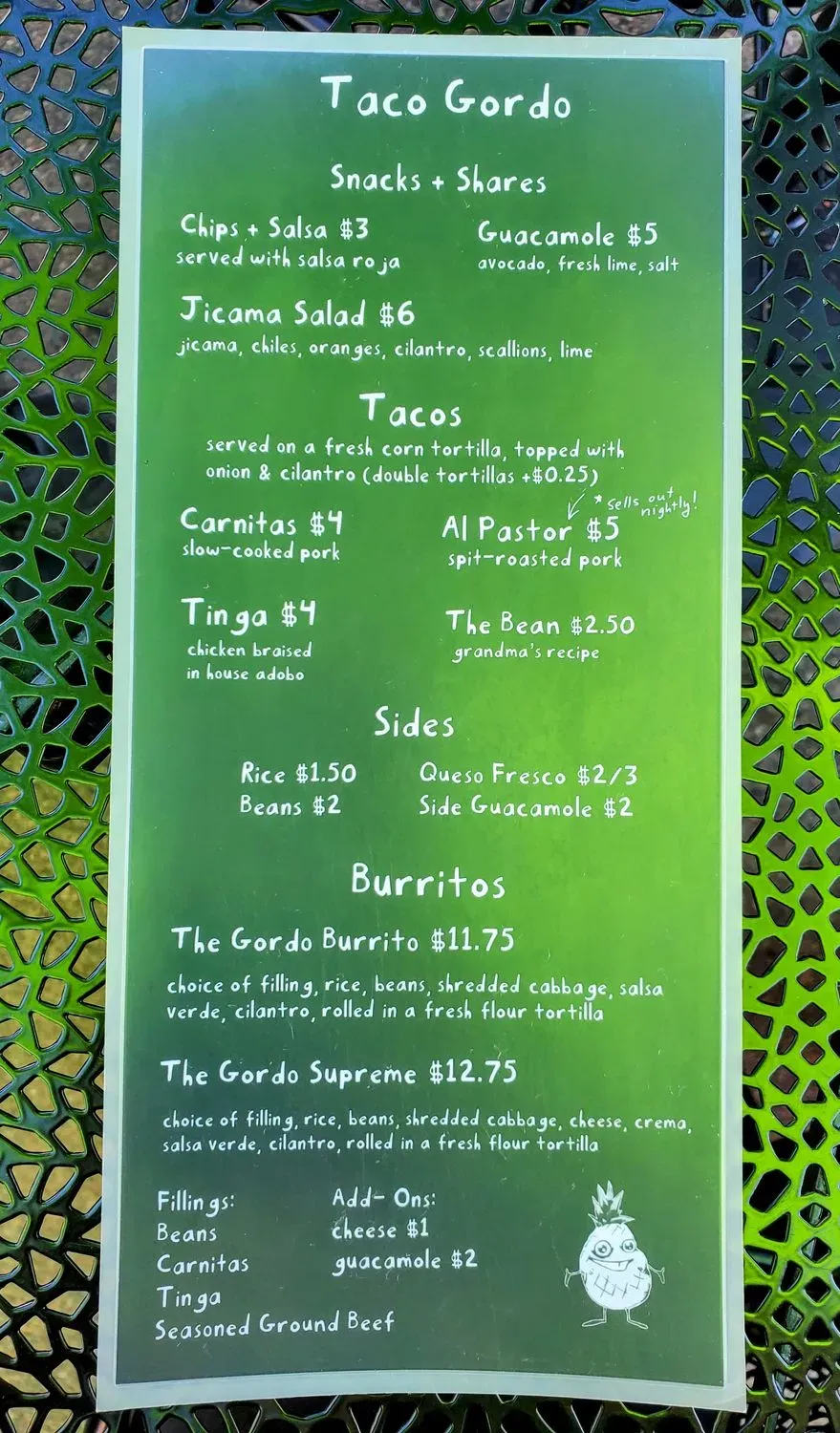 Menu 3