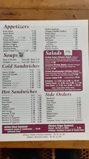 Menu 4