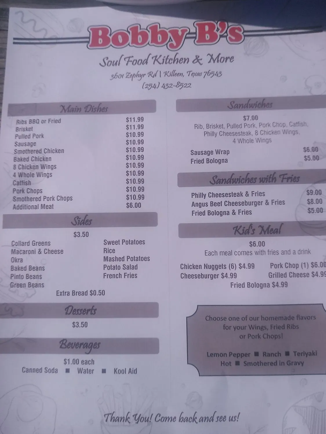 Menu 4