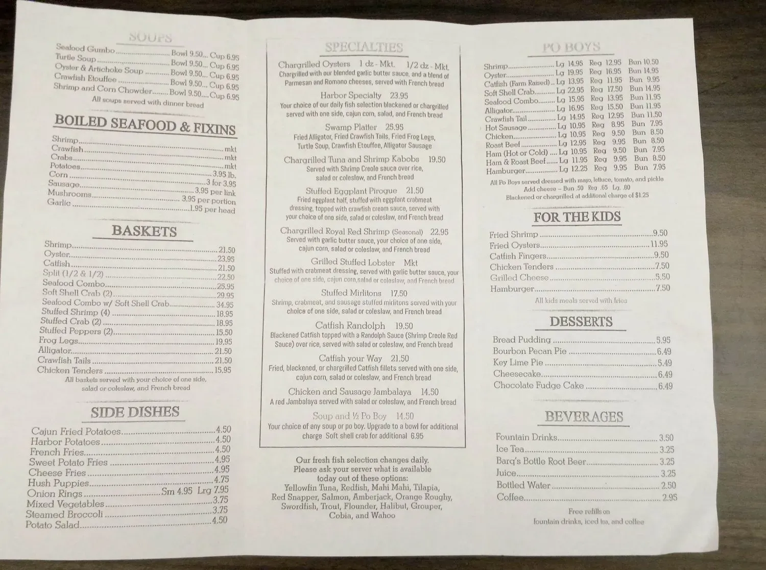 Menu 4