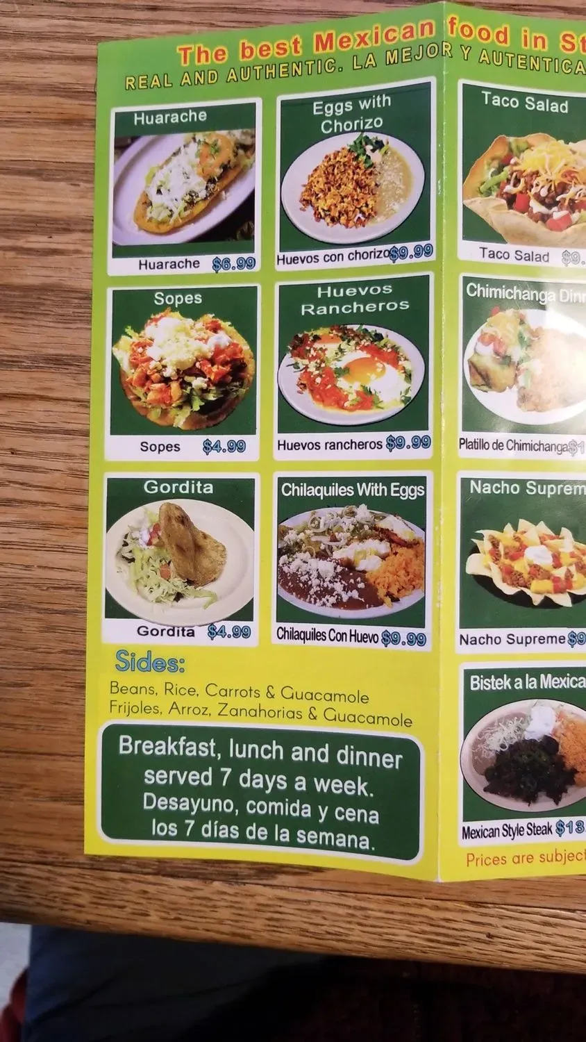 Menu 4