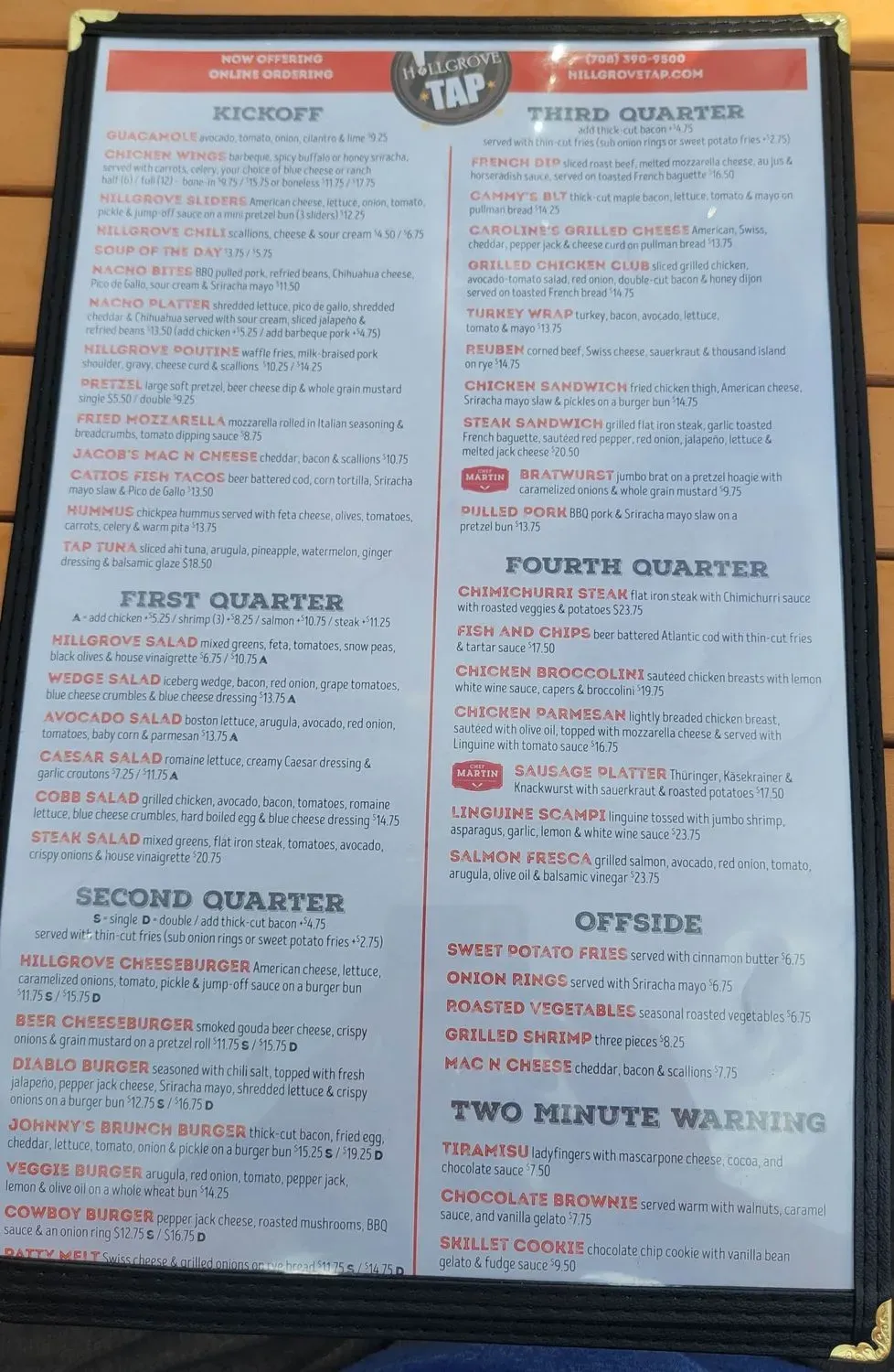 Menu 6