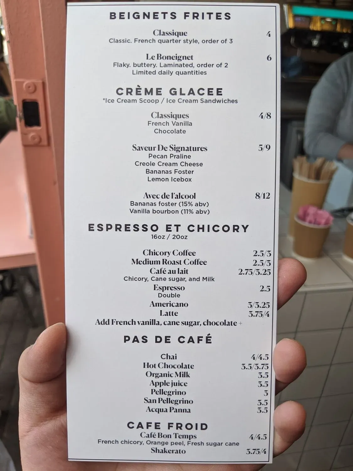 Menu 4