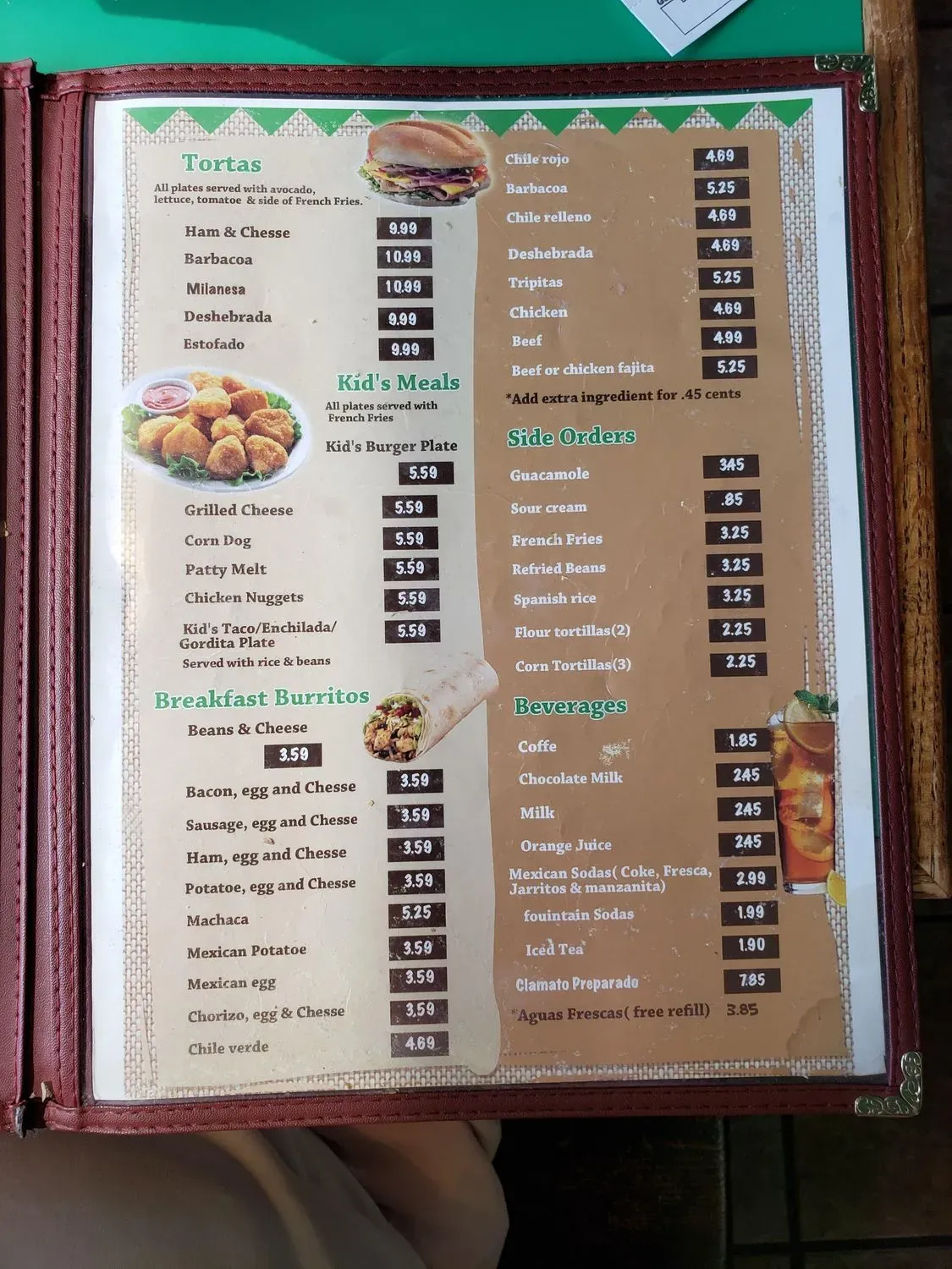 Menu 3