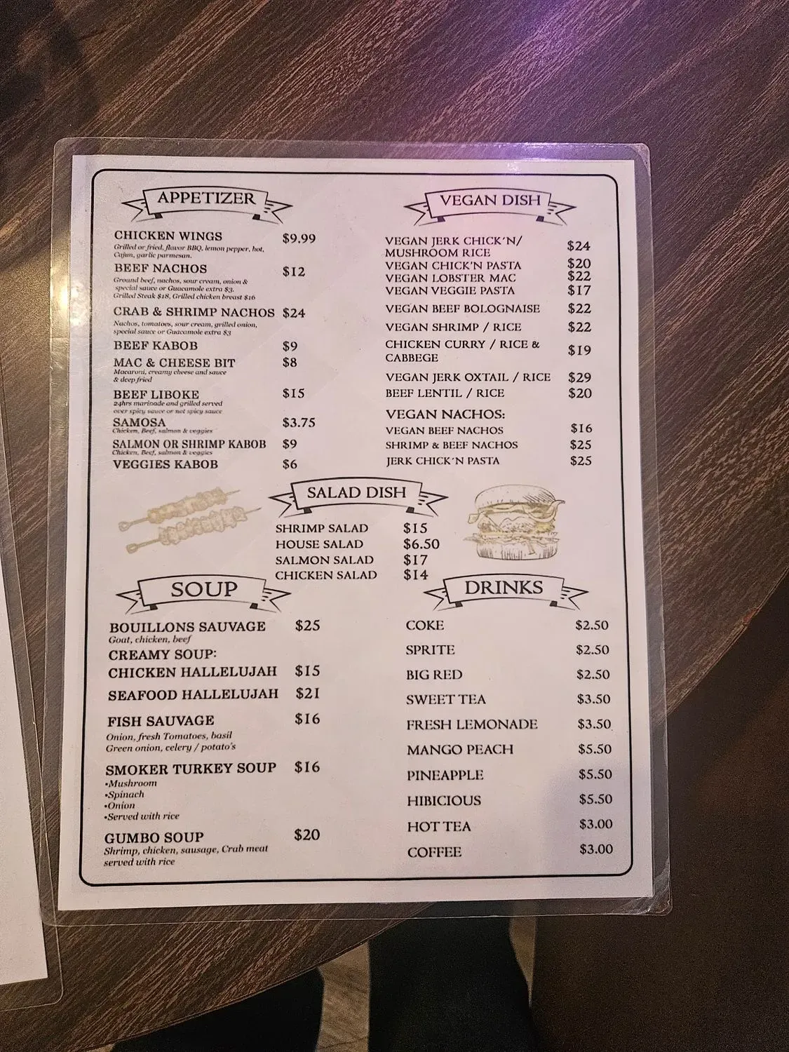 Menu 4