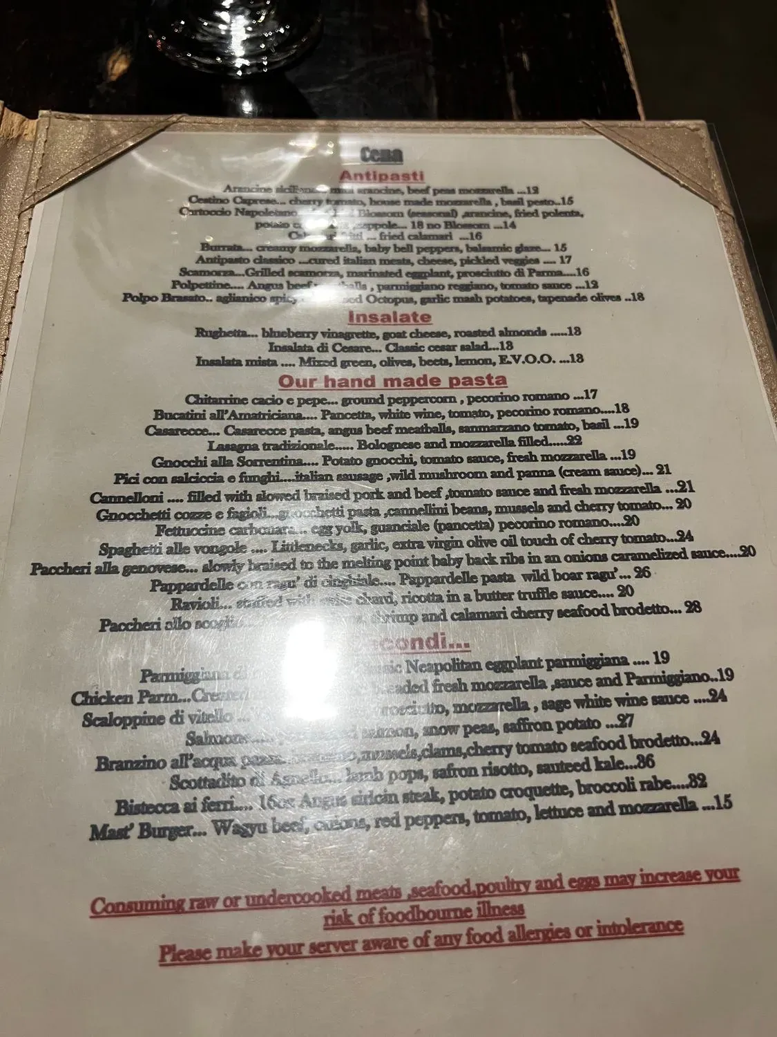 Menu 6