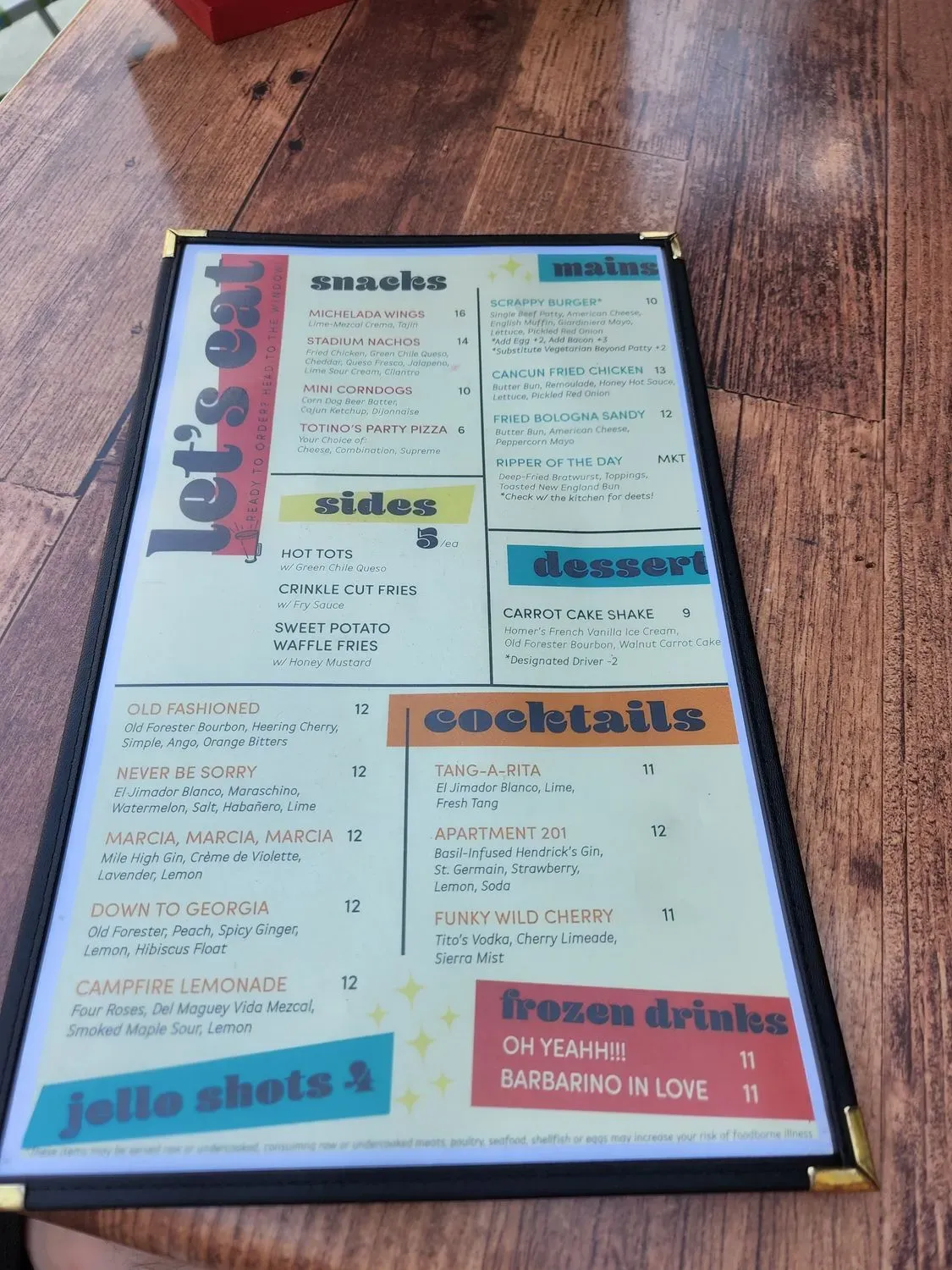 Menu 3