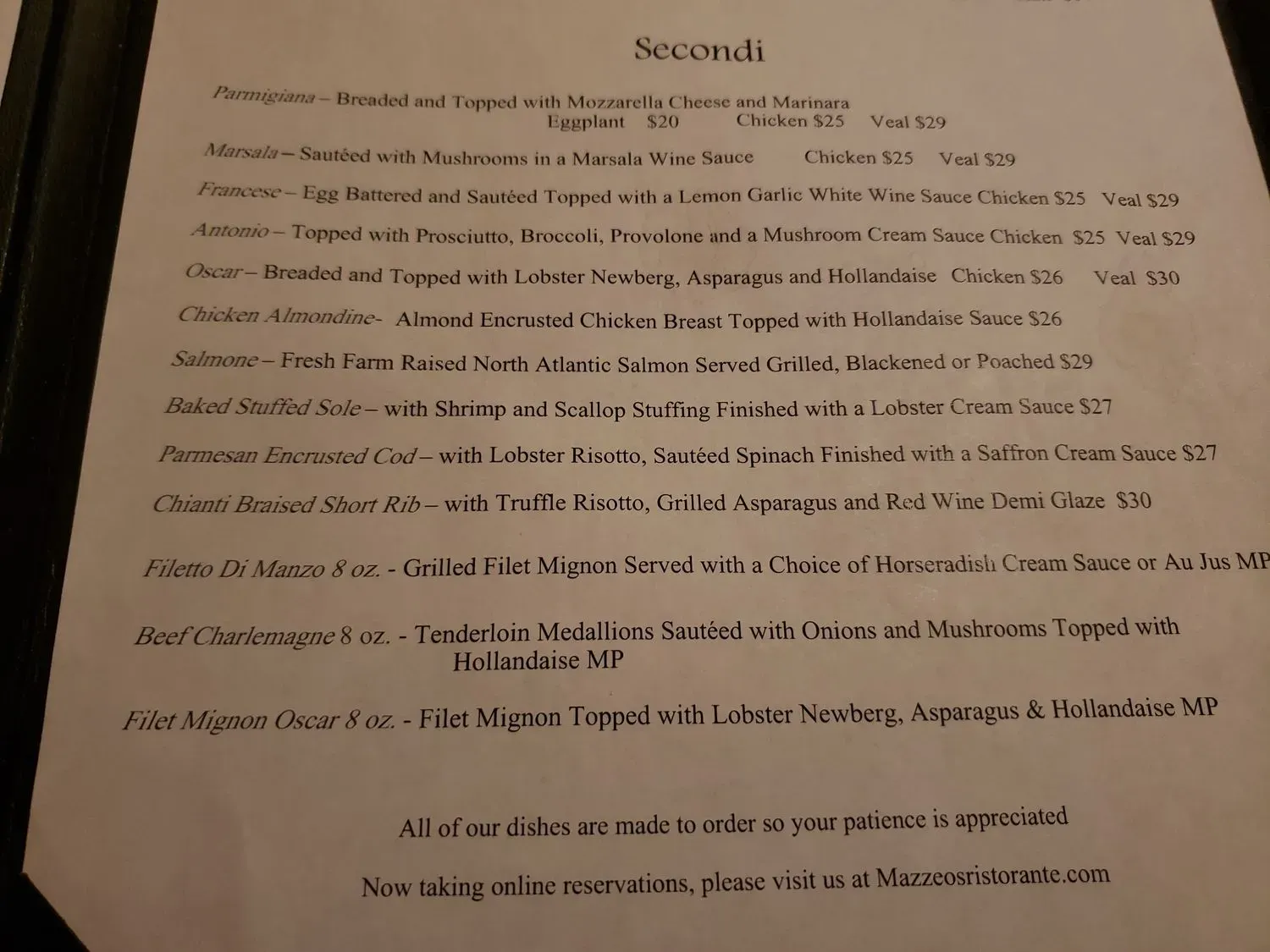 Menu 6