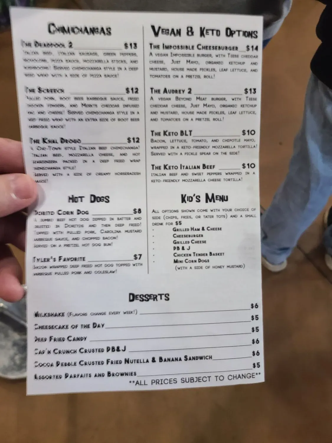 Menu 4