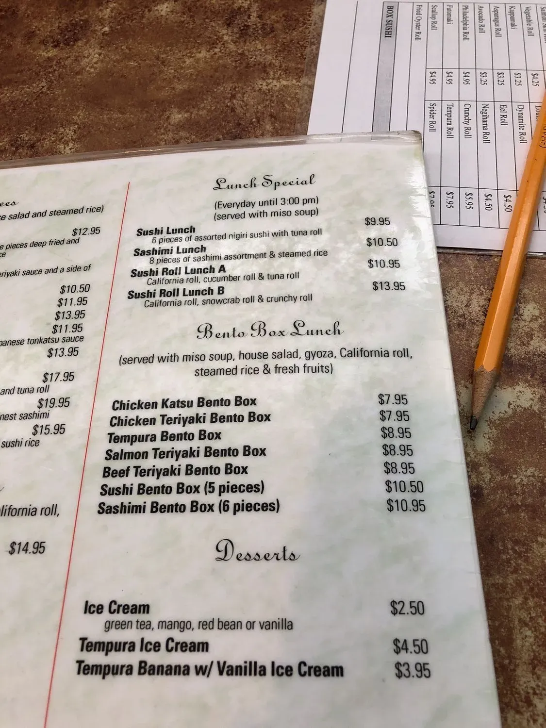 Menu 4