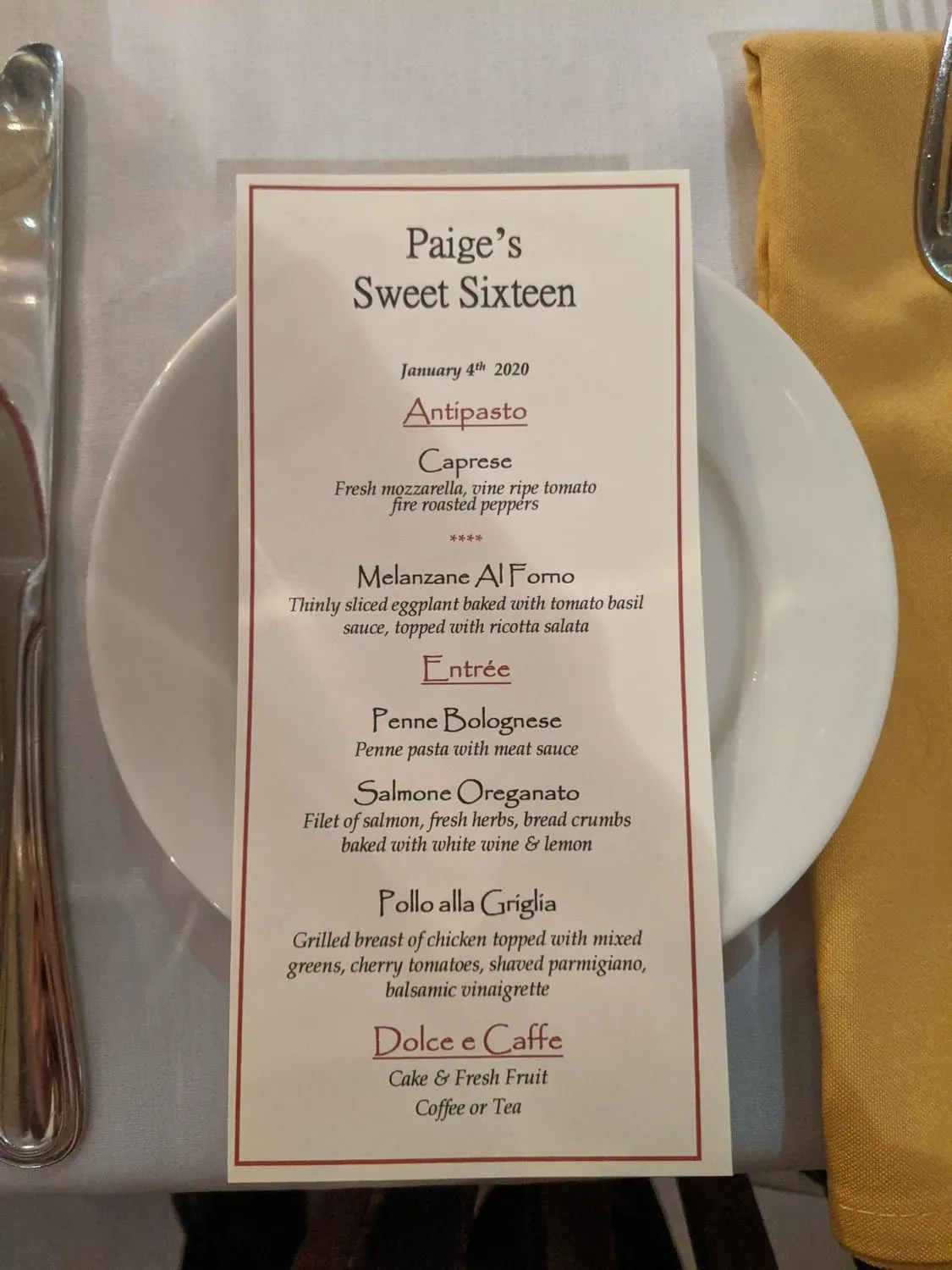 Menu 3