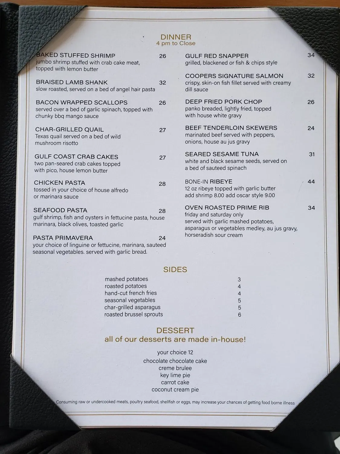 Menu 4