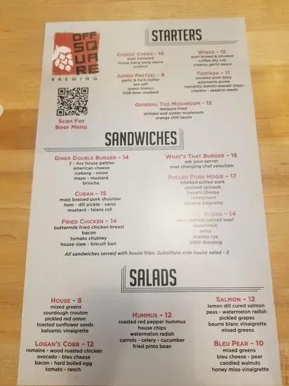 Menu 4