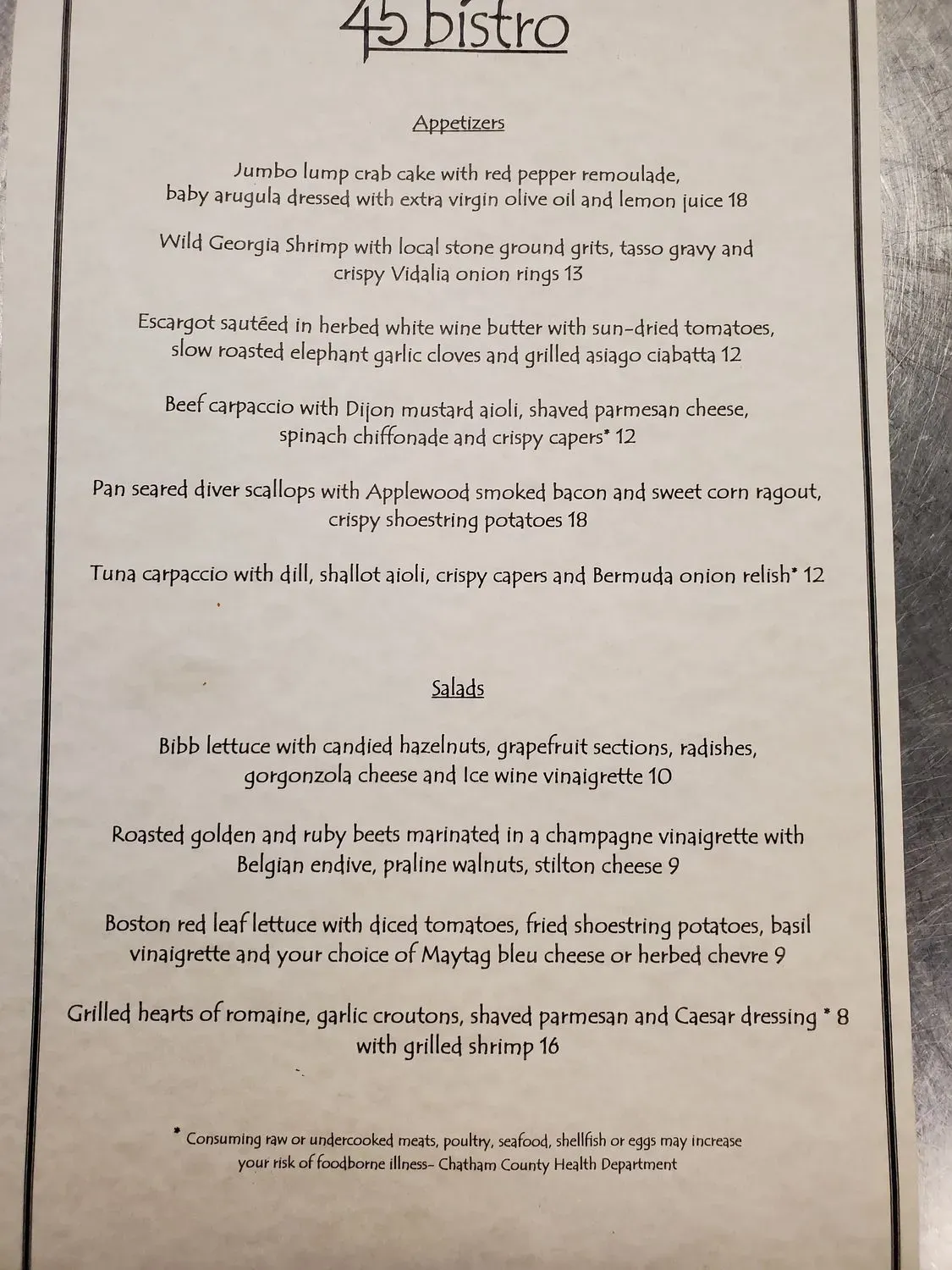 Menu 3