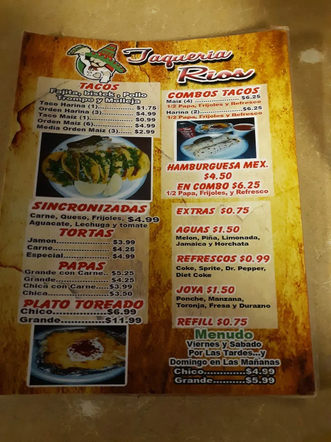 Menu 6