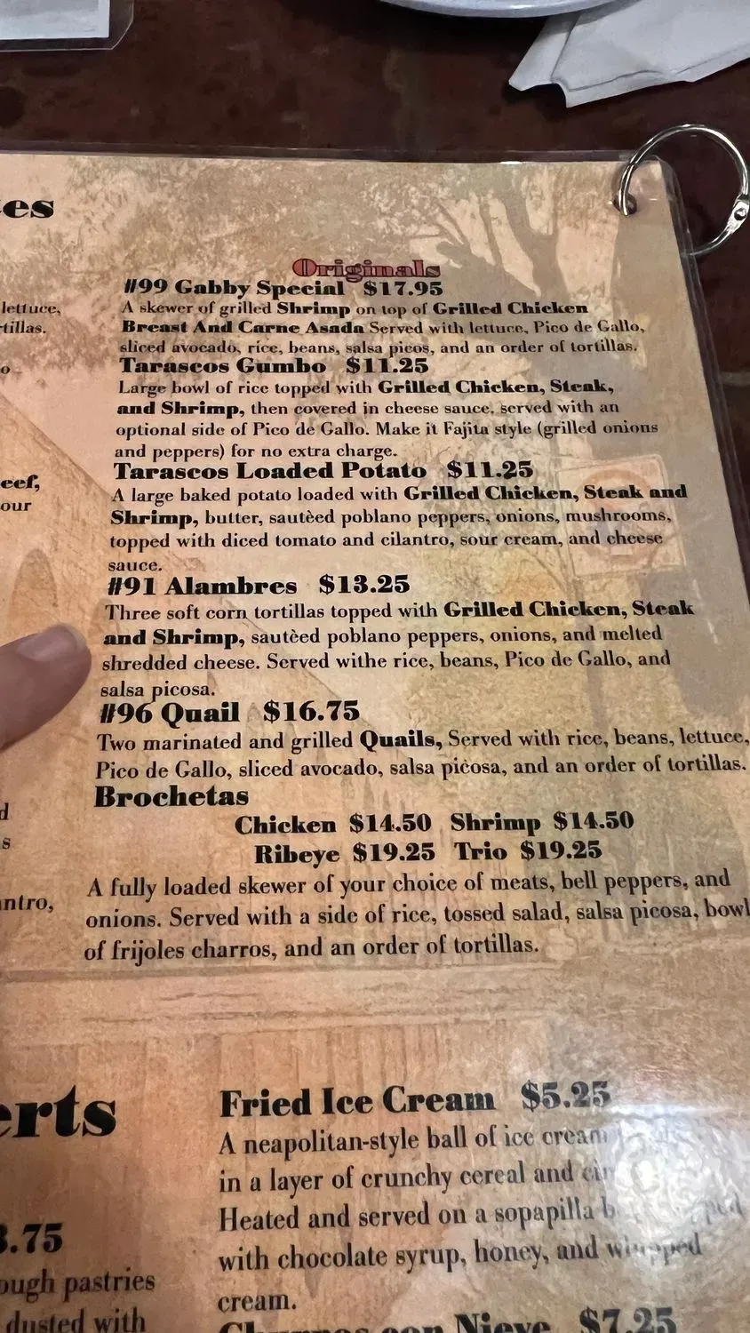 Menu 6