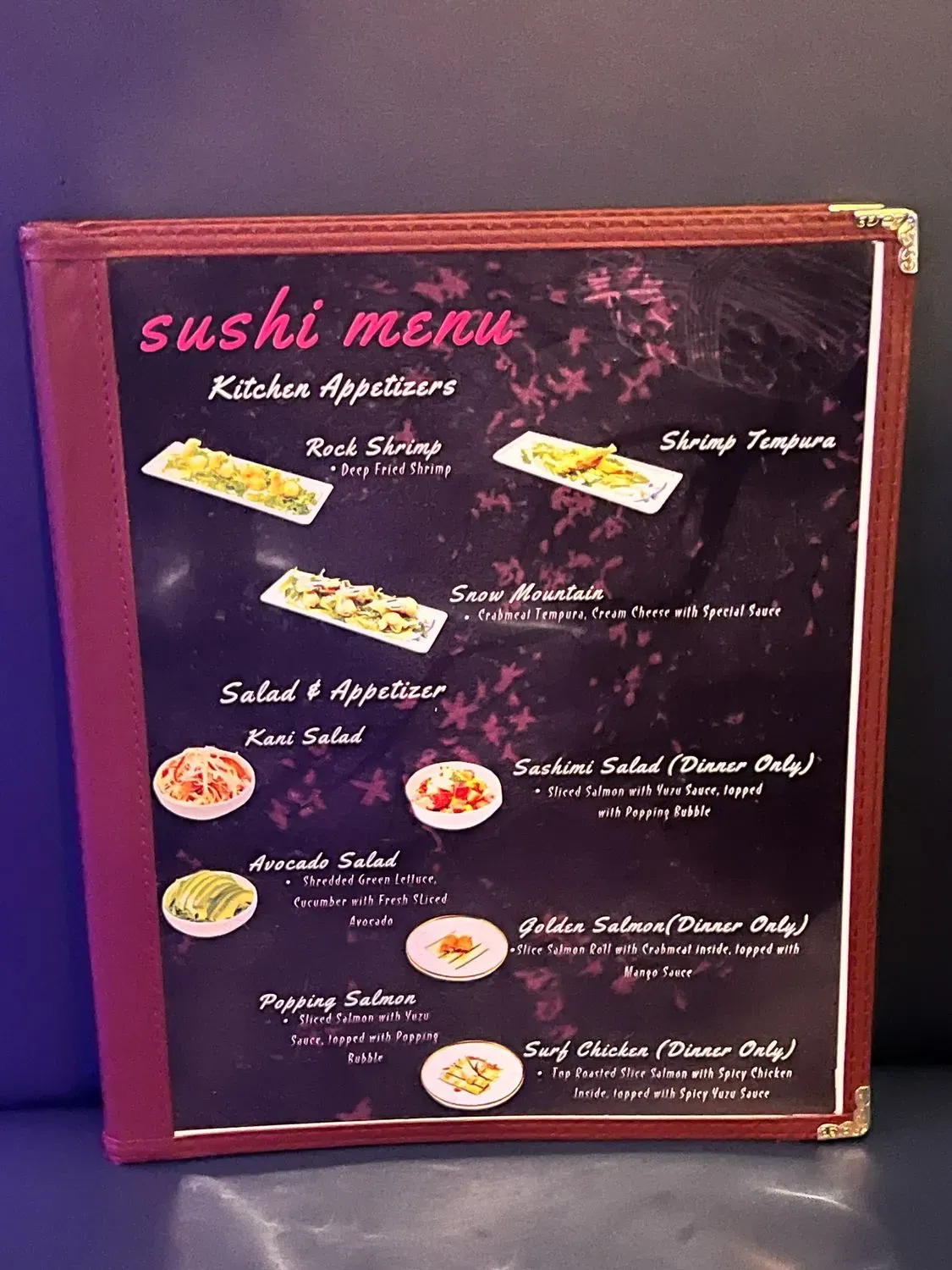 Menu 6