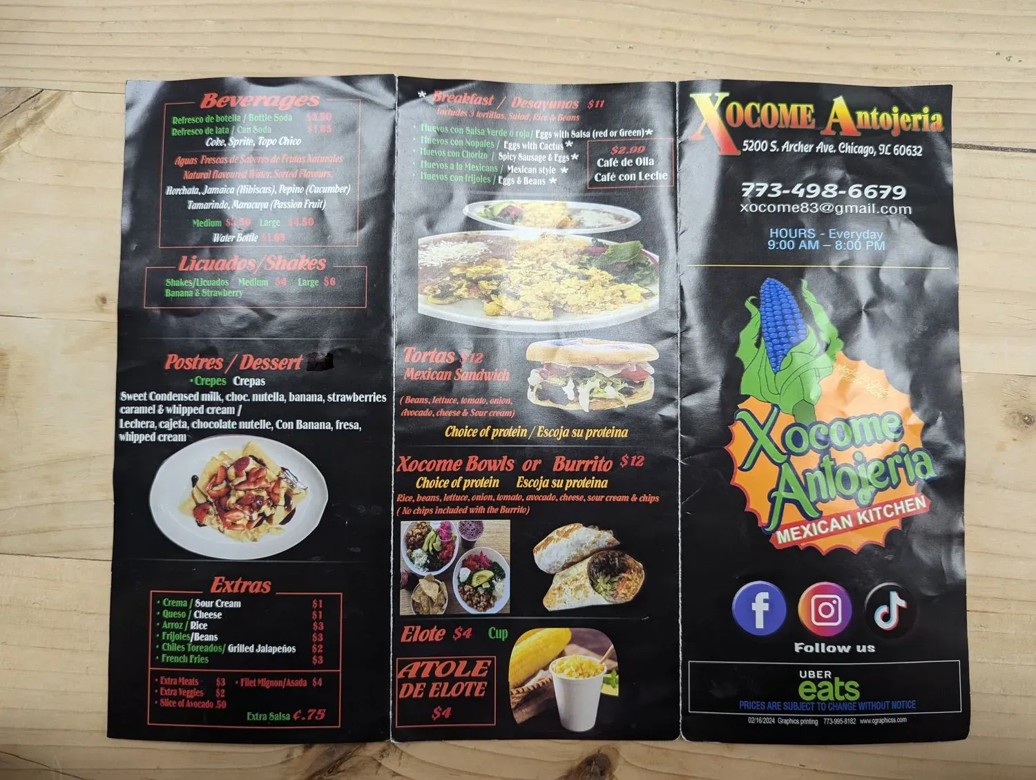 Menu 6