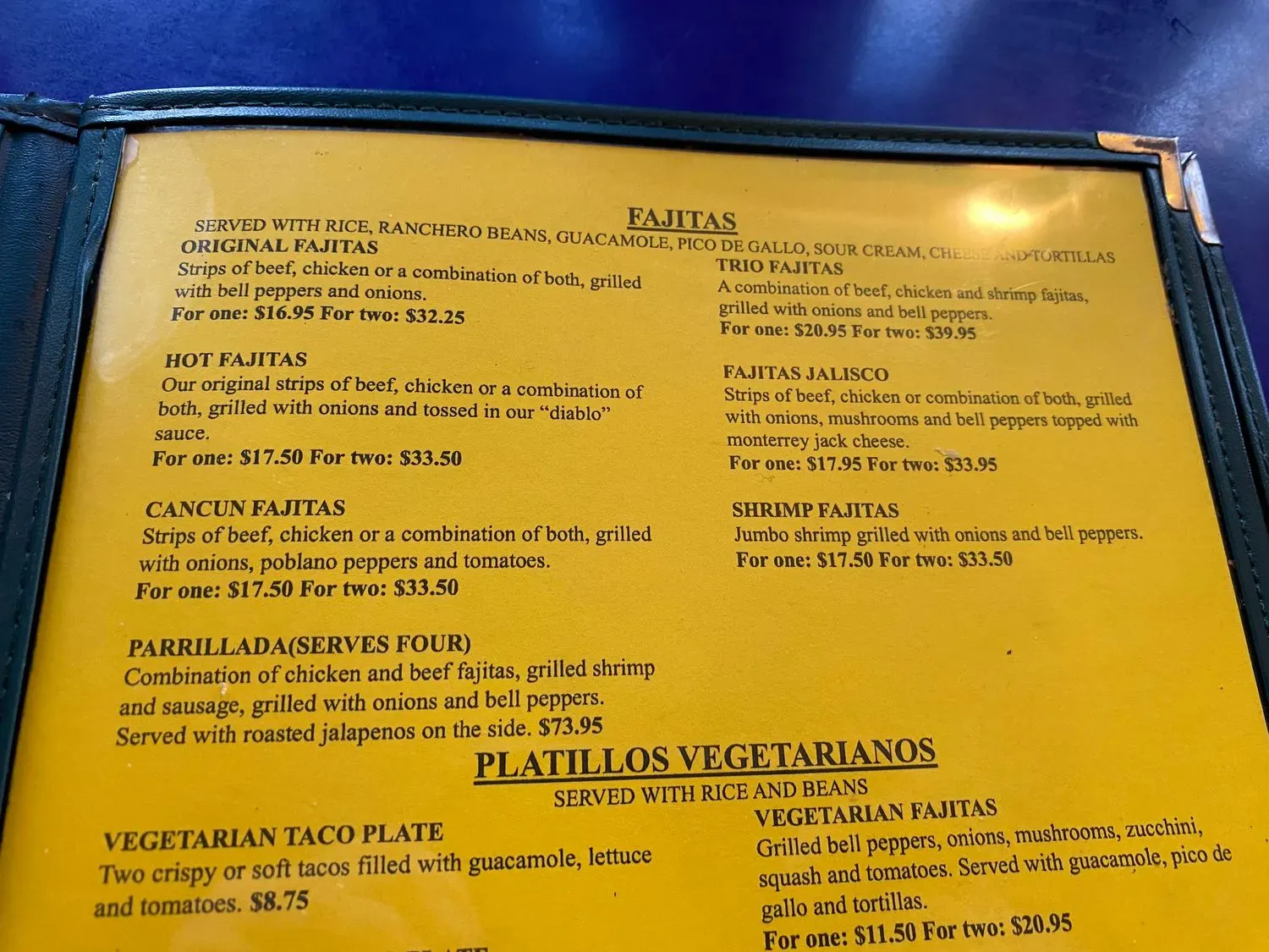 Menu 6